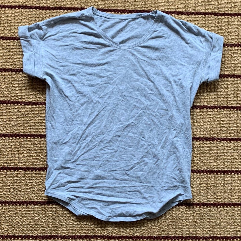 Lululemon basic grey tee